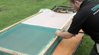 Building a Polytunnel Dummy Door [upl. by Bara728]