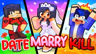 Minecraft DATE MARRY KILL [upl. by Root497]