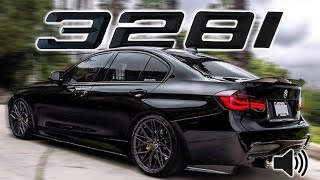 THE BEST F30 MODIFICATION BMW 328i Valved Axleback Exhaust  Resonator Delete [upl. by Dalton]