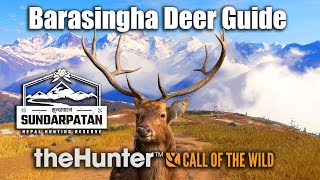 Barasingha Deer Guide  Sundarpatan Nepal  theHunter Call Of The Wild [upl. by Anelrahs976]