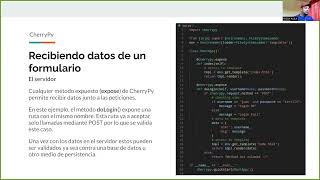 Introducción a CherryPy [upl. by Htedirem586]