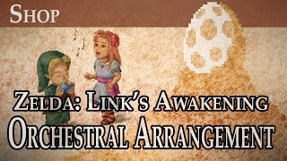 23  Shop  The Legend of Zelda Links Awakening Orchestral Arrangement [upl. by Faustina387]