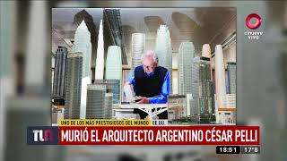 Murió el arquitecto argentino César Pelli [upl. by Casimir524]