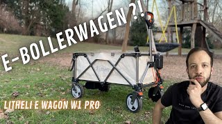 Elektro Bollerwagen mit Motor  Litheli E Wagon Review [upl. by Alic6]