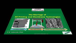 The Marriage of 3D Printing and Membrane Technologies [upl. by Eilram902]