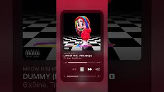 6ix9ine  DUMMY feat TrifeDrew rap music 6ix9ine hiphop artist spedup spedupaudio [upl. by Sarson]