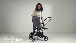 Mamas amp Papas Strada Pushchair  Instructional Demonstration [upl. by Sisile]