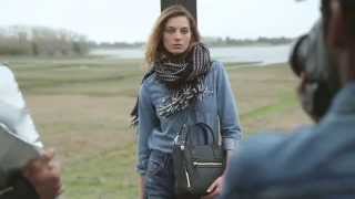 Daria Werbowy for MANGO FW14  The Making Of [upl. by Nylhsoj414]