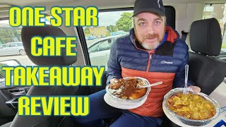 Nice food at shabby one star cafe takeaway review [upl. by Eittol]