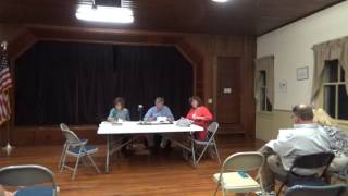 East Haddam Board Of Selectmen Meeting  10192016 [upl. by Westland924]