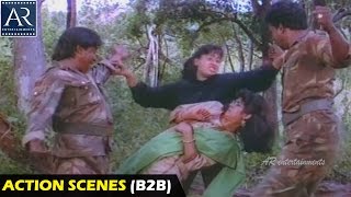 Police Lockup Movie Action Scenes Back to Back  Vijayashanti Vinod Kumar  AR Entertainments [upl. by Ire]