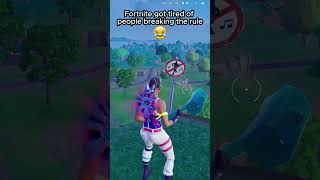 Fortnite finally had enough 😂 fortnite fortniteclips [upl. by Otrebliw521]