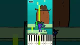 GEDAGEDIGEDAGEDO Monster Hide and Seek Game with Catnap Miss Delight ToonJourney Piano Tutorial [upl. by Navarro]