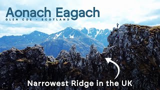 The Narrowest Ridge in the UK  Crazy Pinnacles 4K [upl. by Thant]