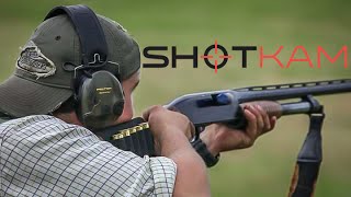 Tom Sykes  SHOTKAM Sporting Clays  Winchester Ranger Pump Action [upl. by Annahc]