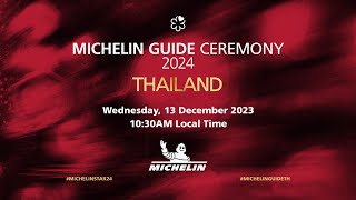 MICHELIN Guide Ceremony Thailand 2024 [upl. by Sivraj961]