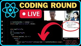 React JS interview 2023 Live Coding Round Mock [upl. by Eversole728]