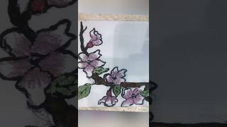 Magnoliophyta part 1 shorts art painting drawing flowers [upl. by Esilrac]