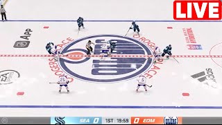 NHL LIVE  Edmonton Oilers vs Seattle Kraken  18th Jan 2024  NHL Full Game Highlights NHL 24 [upl. by Yajiv]