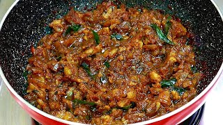 ഇപ്പോൾ തന്നെ തയ്യാറാക്കി നോക്കൂ😋😋 Instant Breakfast Lunch side Dish  Gobi Roast  Curry [upl. by Belamy]