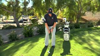 Golf Short Game A Soft Bent left Arm is Needed in the Short Game [upl. by Sheff]