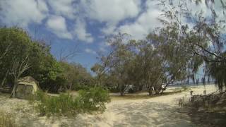 MV Natone Camp Area Inskip Peninsula Rainbow Bay Qld [upl. by Sinnek654]