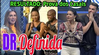 Resultado da prova dos casais  DR DEFINIDA no Power Couple [upl. by Amata302]