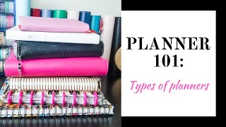 Planner 101 Types of Planners And Planner Layouts [upl. by Chaworth]