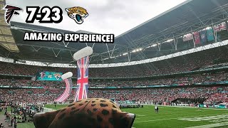 NFL London 2023  Atlanta Falcons 723 Jacksonville Jaguars  011023 [upl. by Atekram]