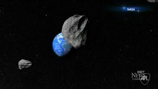 NASA scientists are studying a massive asteroid hurling towards Earth [upl. by Arec151]