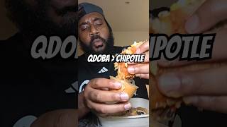 QDOBA OVER CHIPOTLE 😁 foodie explore viralvideo [upl. by Peers134]