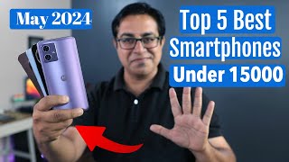 Top 5 Best 5G Phones Under 15000 May 2024 I Latest Smartphone Under 15000 [upl. by Ardnassac188]