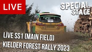 Live Kielder Forest Rally 2023  SS1 Main field [upl. by Ardnaet875]