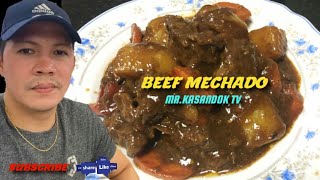 BEEF MECHADO RECIPEMECHADONG BAKAQUICK AND EASY RECIPE [upl. by Nahsab]