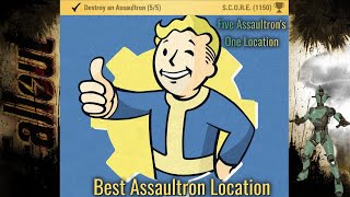 Fallout 76  Best Location For 5 Assaultrons [upl. by Sabsay]