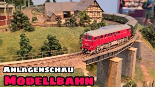 Tolle Modellbahnen  Anlagenschau BDEF Hobbymesse Leipzig [upl. by Bernadette]