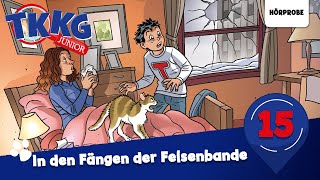 TKKG Junior Folge 15 In den Fängen der Felsenbande  Hörprobe zum Hörspiel [upl. by Esilehc849]