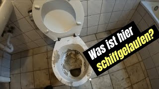 Rohrreinigung 118 Toilette muss nur ablaufen Altbau wird nächstes Jahr saniert [upl. by Uase679]