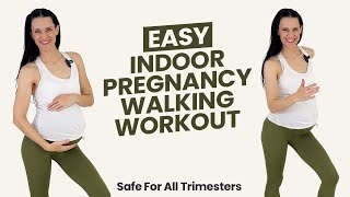 Pregnancy Cardio Workout NO SQUATS NO LUNGES 20 Min Pregnancy Walking Workout [upl. by Ronica]