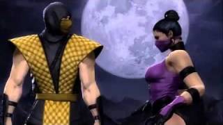 Mortal Kombat 9  Classic Skins Scorpion and Mileena [upl. by Latvina700]