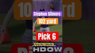 Stephon Gilmore  102 Yard Pick 6  Minnesota Vikings  madden25 [upl. by Fidellas82]