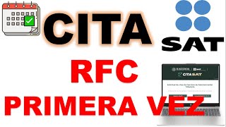 Sacar una cita en el sat 2024 para el tramite de rfc por primera vez en internet [upl. by Lorrimer]