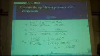 Chapter 13 Chemical Equilibrium  Part 3 [upl. by Niabi574]