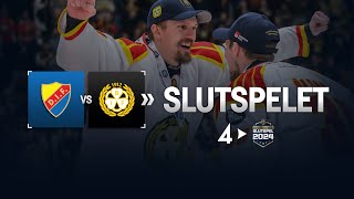 Final 47 Djurgården vs Brynäs  Highlights 234 [upl. by Blondelle]