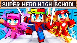 Johnny Goes To SUPERHERO SCHOOL In Minecraft [upl. by Centonze521]