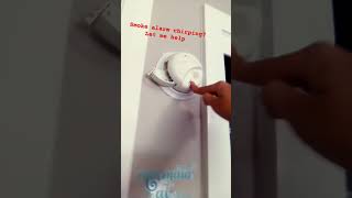 Smoke alarm battery replacement [upl. by Anna-Diana765]