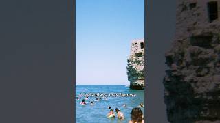 Lama Monachile la playa más FAMOSA de polignanoamare  Puglia Italia 🇮🇹 playa cala puglia [upl. by Yatnoj]