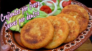 Como hacer TORTAS DE PAPA PERFECTAS para la CUARESMA  El Mister Cocina [upl. by Pammie]