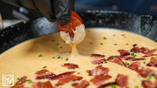 Warm Bacon Cheddar Dip  The Perfect Appetizer [upl. by Sankaran]