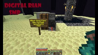 Hunting for Wither Skulls Using the Wither Rose Farm and Nether Stars [upl. by Anyak]